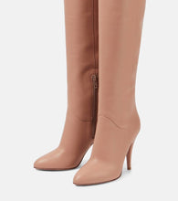 Valentino Garavani VLogo Signature 105 leather over-the-knee boots