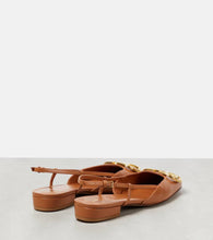 Valentino Garavani VLogo Signature 20 leather slingback pumps