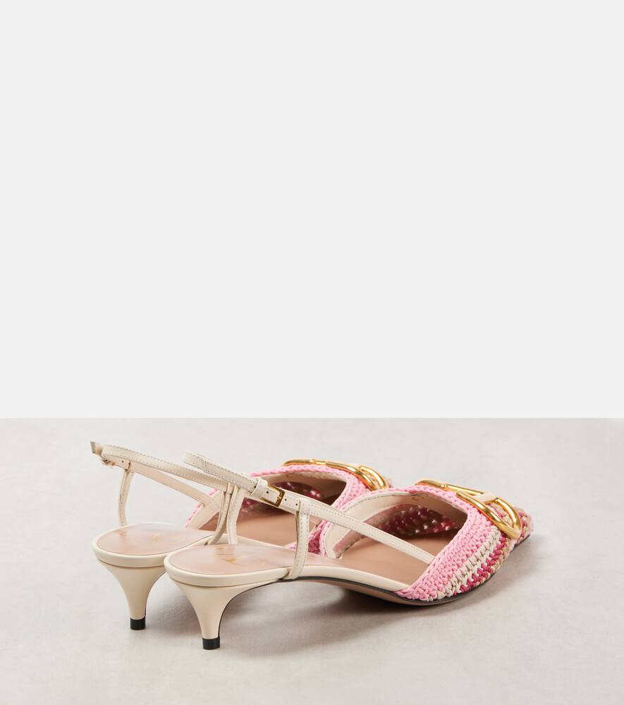 Valentino Garavani VLogo Signature 40 slingback pumps