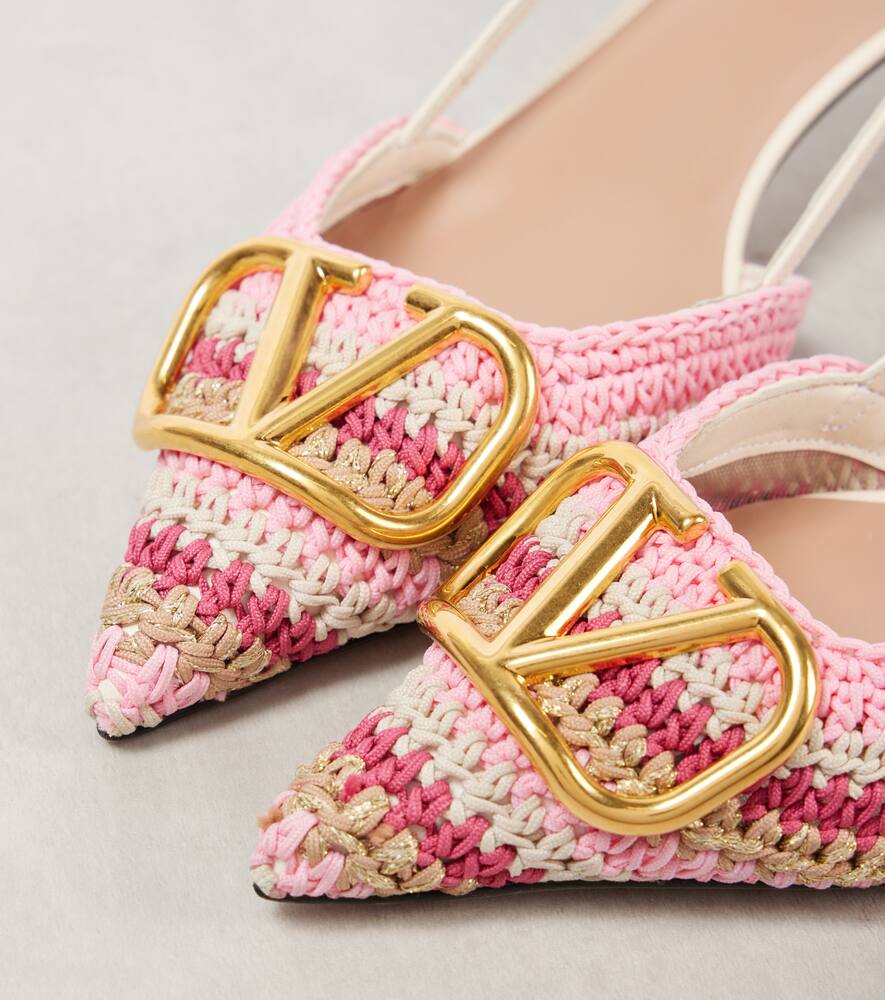 Valentino Garavani VLogo Signature 40 slingback pumps