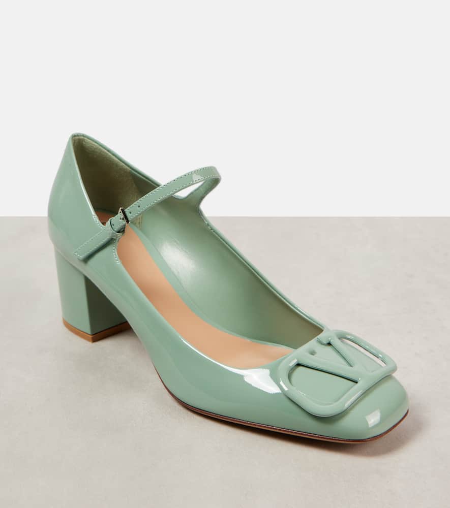 Valentino Garavani VLogo Signature 60 patent leather pumps