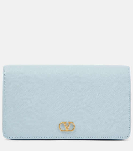 Valentino Garavani VLogo Signature Mini leather shoulder bag. Shop Valentino Garavani Shoulder Bags for women now.