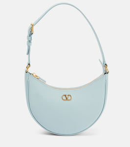 Valentino Garavani VLogo Signature Mini leather shoulder bag. Shop Valentino Garavani Shoulder Bags for women now.