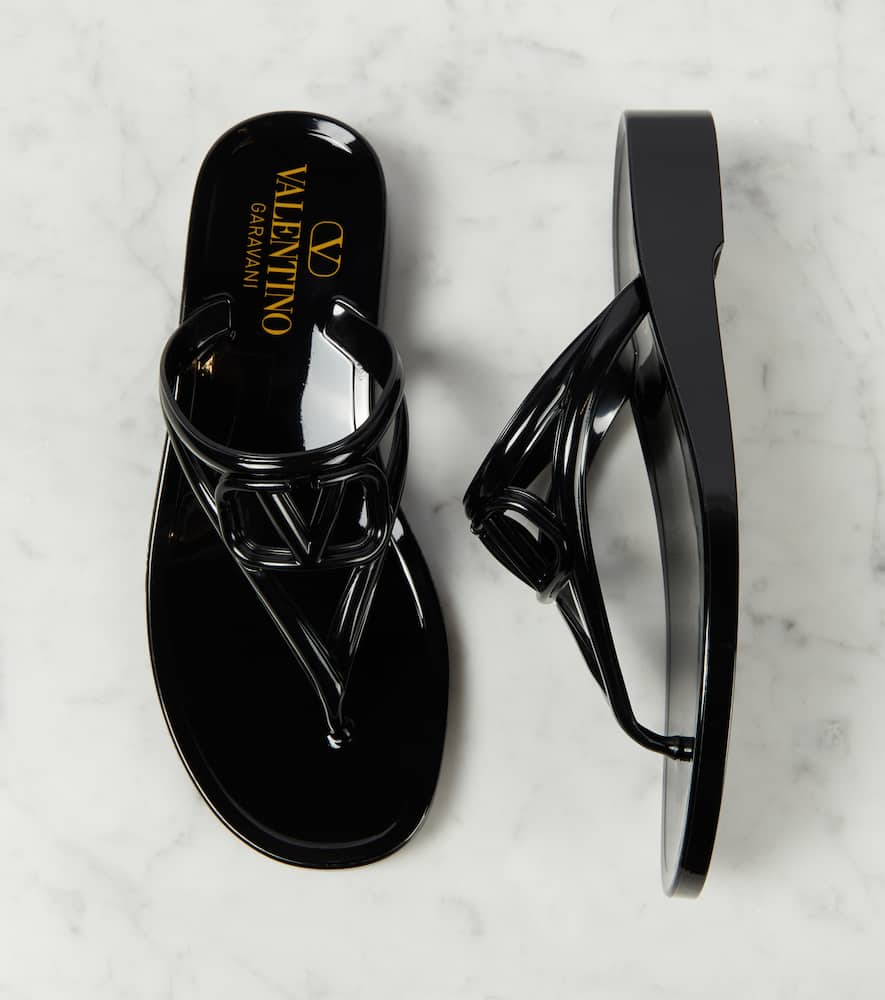 Valentino Garavani VLogo Signature PVC sandals