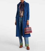 Valentino Garavani VLogo Signature Small raffia tote bag