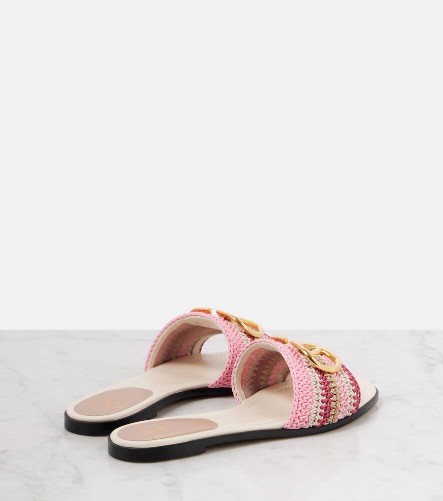 Valentino Garavani VLogo Signature crochet slides