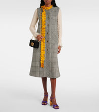 Valentino Garavani VLogo Signature embellished moir√É¬© clutch
