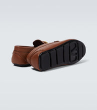 Valentino Garavani VLogo Signature leather driving shoes