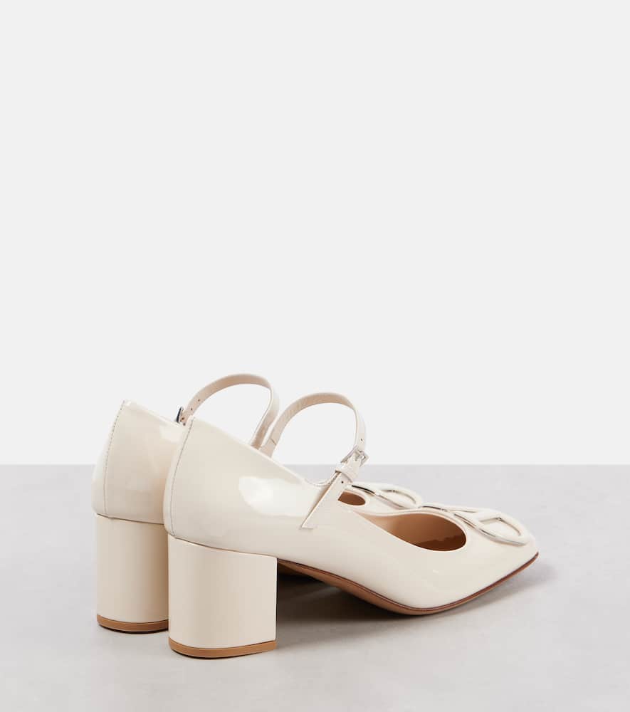 Valentino Garavani VLogo Signature patent leather Mary Jane pumps