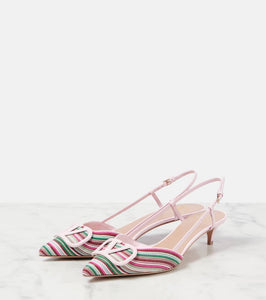 Valentino Garavani VLogo Signature slingback pumps