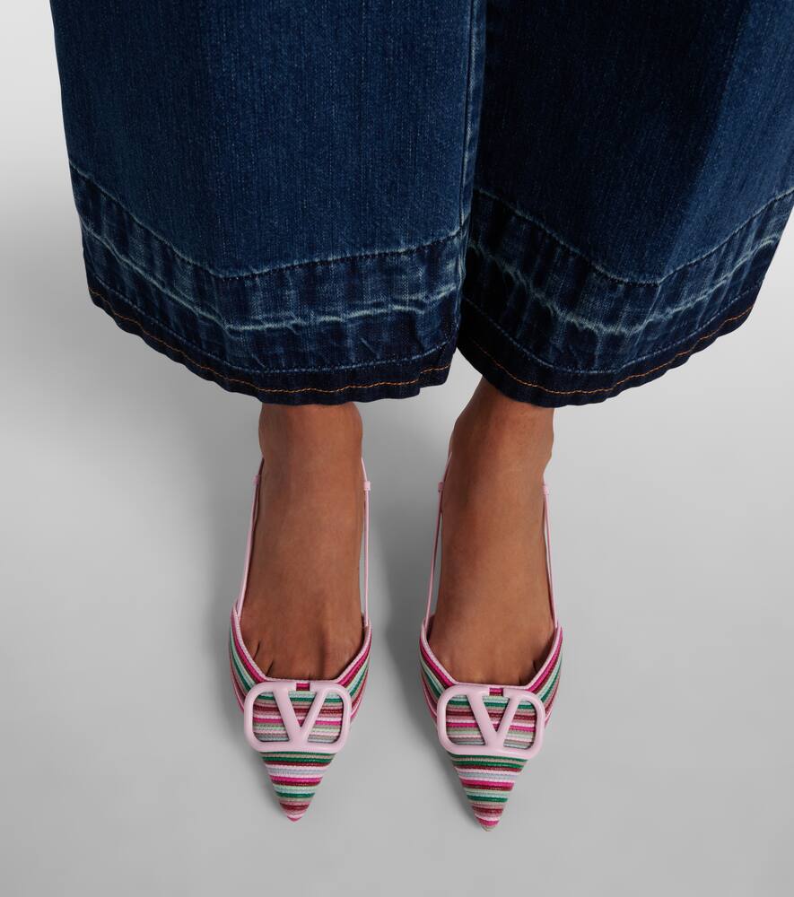 Valentino Garavani VLogo Signature slingback pumps