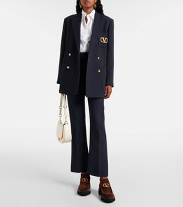 Valentino Garavani VLogo Signature suede desert boots
