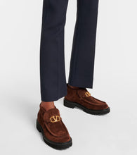 Valentino Garavani VLogo Signature suede desert boots