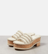Valentino Garavani VLogo Summerblocks leather platform mules