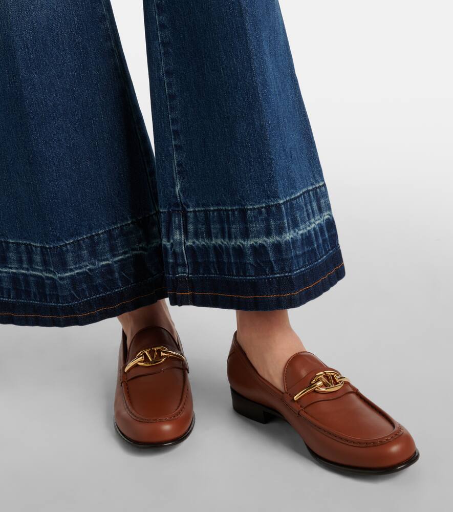 Valentino Garavani VLogo The Bold Edition leather loafers
