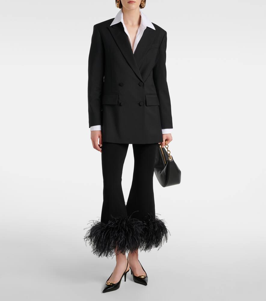 Valentino Garavani VLogo The Bold Edition leather slingback pumps