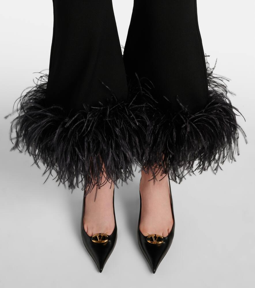 Valentino Garavani VLogo The Bold Edition leather slingback pumps