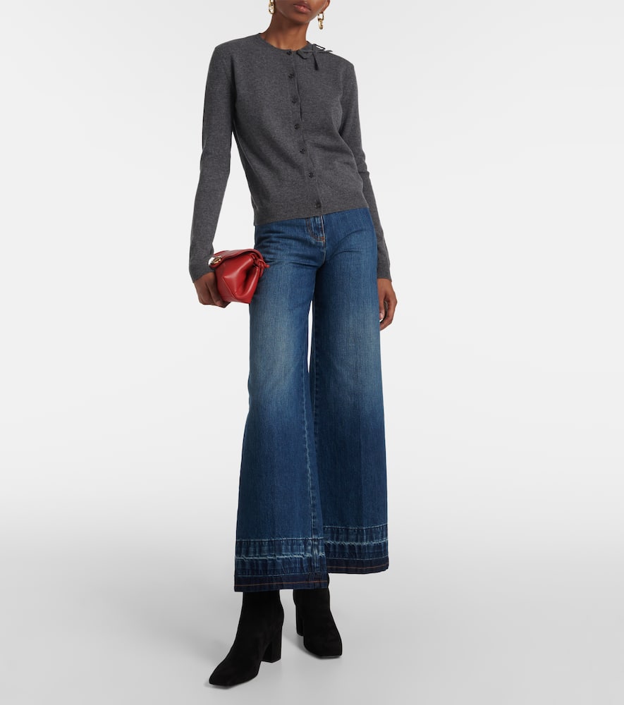 Valentino Garavani VLogo The Bold Edition suede booties