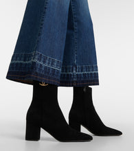 Valentino Garavani VLogo The Bold Edition suede booties