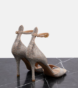 Valentino Garavani VLogo embellished leather sandals