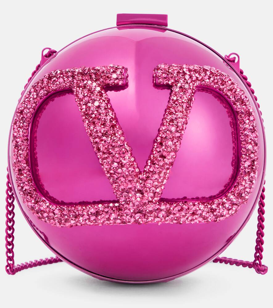 Valentino Garavani VLogo embellished shoulder bag