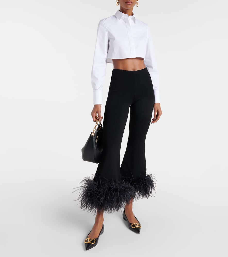 Valentino Garavani VLogo leather ballet flats
