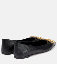 Valentino Garavani VLogo leather ballet flats