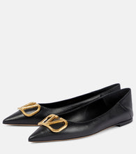Valentino Garavani VLogo leather ballet flats