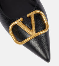Valentino Garavani VLogo leather ballet flats