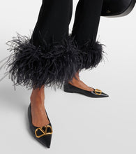 Valentino Garavani VLogo leather ballet flats