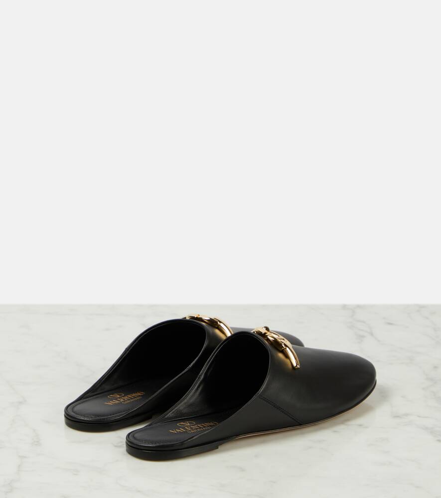 Valentino Garavani VLogo leather clogs