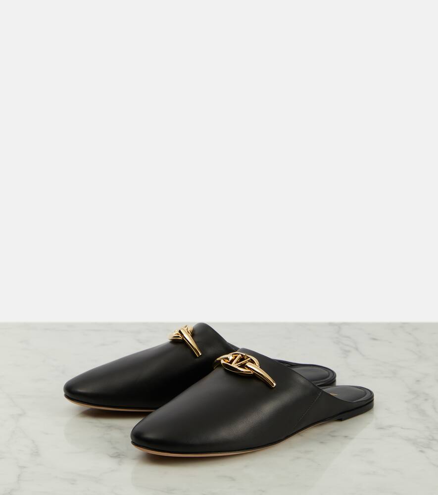 Valentino Garavani VLogo leather clogs