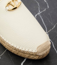 Valentino Garavani VLogo leather espadrilles