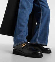 Valentino Garavani VLogo leather monk strap shoes
