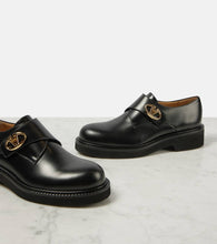 Valentino Garavani VLogo leather monk strap shoes