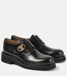 Valentino Garavani VLogo leather monk strap shoes