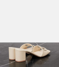 Valentino Garavani VLogo leather mules