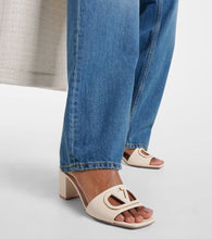 Valentino Garavani VLogo leather mules