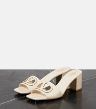 Valentino Garavani VLogo leather mules