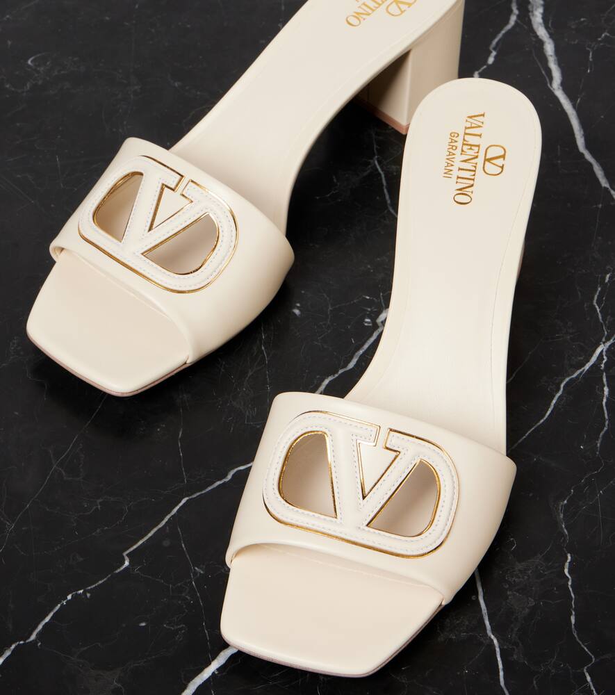 Valentino Garavani VLogo leather mules