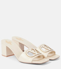 Valentino Garavani VLogo leather mules