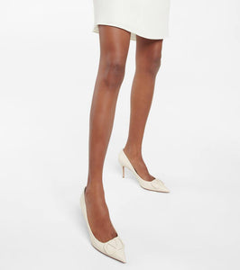 Valentino Garavani VLogo leather pumps