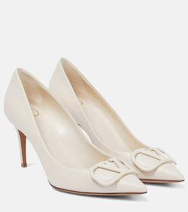 Valentino Garavani VLogo leather pumps
