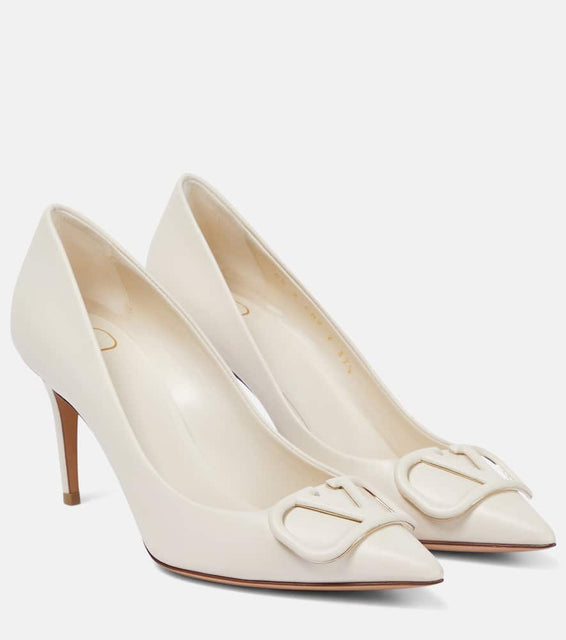 Valentino Garavani VLogo leather pumps
