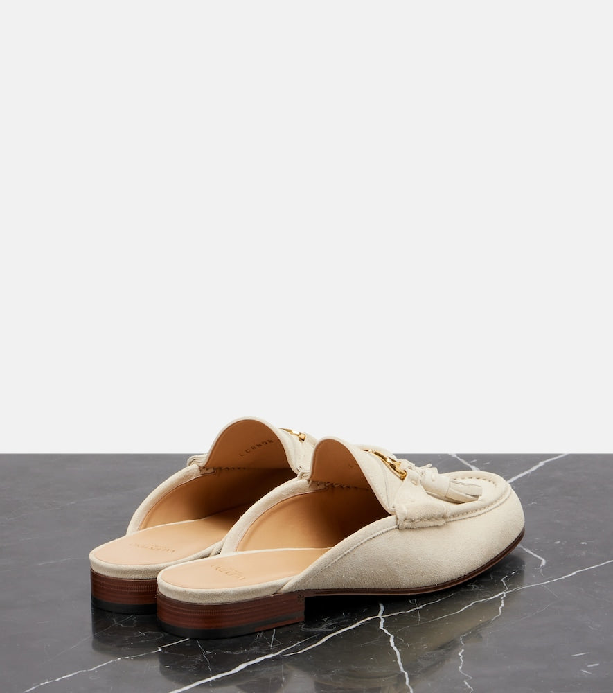 Valentino Garavani VLogo suede mules
