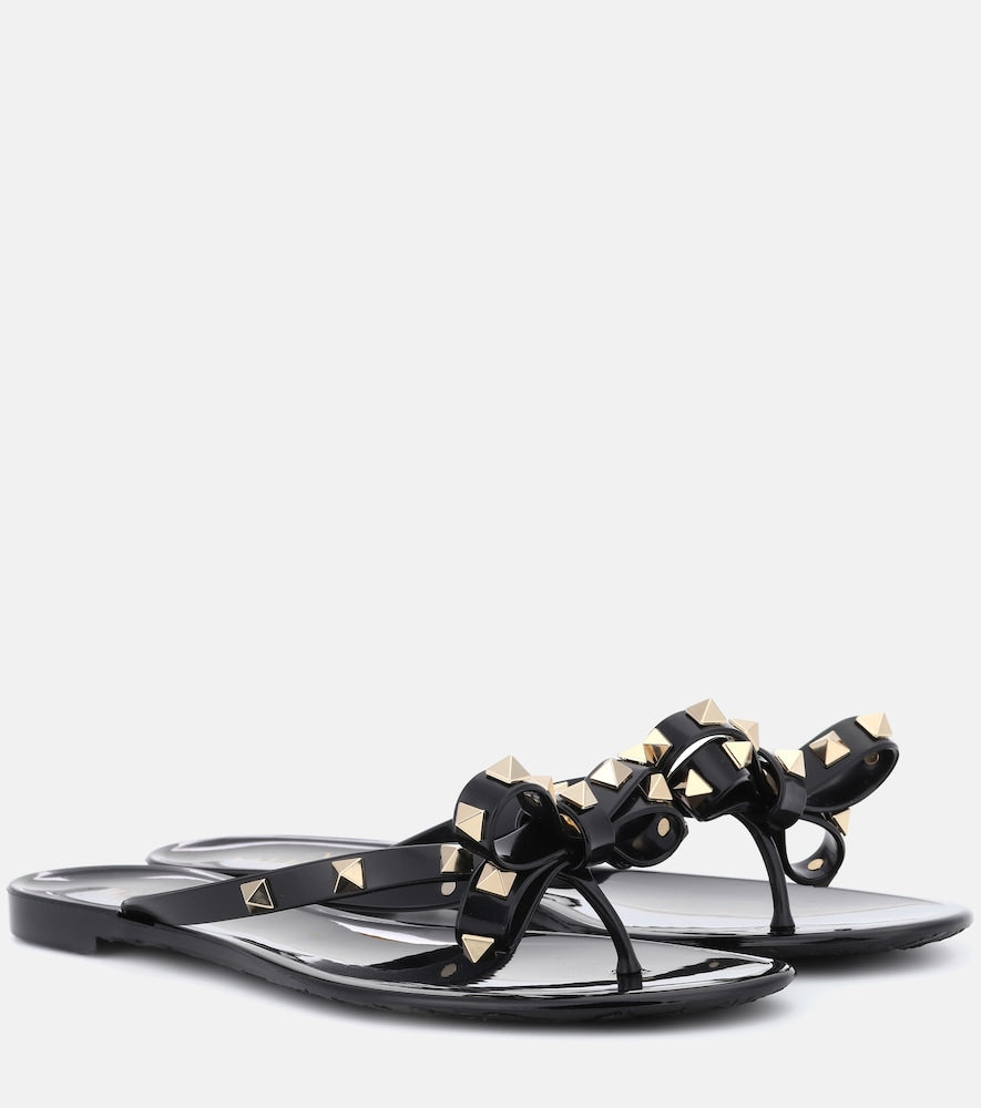 Valentino Garavani Valentino Garavani Rockstud PVC sandals - Valentino Garavani Valentino Garavani Rockstud PVC凉鞋