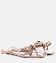 Valentino Garavani Valentino Garavani Rockstud PVC thong sandals - Valentino Garavani Valentino Garavani Rockstud PVC 夹趾凉鞋