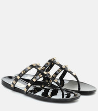 Valentino Garavani Valentino Garavani Rockstud PVC thong slides