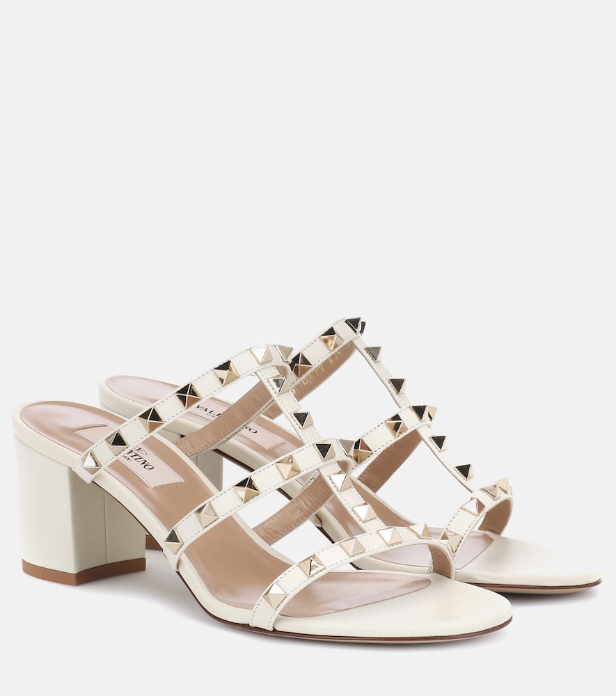 Valentino Garavani Valentino Garavani Rockstud Spike leather sandals - Valentino Garavani Valentino Garavani Rockstud Spike 皮革凉鞋