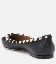 Valentino Garavani Valentino Garavani Rockstud leather ballet flats